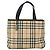 Burberry Borsa a mano in PVC con motivo Nova Check beige Auth BA10104 - vista 13