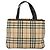Burberry Borsa a mano in PVC con motivo Nova Check beige Auth BA10104 - vista 2