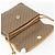 Gucci Borsa a Spalla Micro GG Supreme PVC Beige Oro 49 007 5548 Auth ep13173 D'oro - vista 10