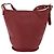 Coach Borsa a Spalla in Pelle Rossa e Dorata Auth am9276 Rosso D'oro - vista 13