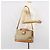 Céline Borsa a mano in tela Macadam CELINE PVC 2in1 Beige Oro Auth 168082 D'oro - vista 25