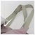 PRADA Tote Bag aus Nylon in Pink Silber authentisch bs33040 - Ansicht 8
