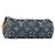 LOUIS VUITTON Pochette Monogram in Denim Speedy GM Blu M95081 Auth 169818A