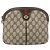 Borsa Sherry Line GG Supreme Web di GUCCI in PVC beige e oro 904 02 047 Auth BA9941 D'oro - vista 13