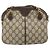 Borsa Sherry Line GG Supreme Web di GUCCI in PVC beige e oro 904 02 047 Auth BA9941 D'oro - vista 2