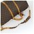 LOUIS VUITTON Borsa Boston Monogram Keepall Bandoulière 55 M41414 LV Auth bs33008 Monogramma - vista 7