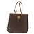 Céline Borsa tote in tela Macadam CELINE in pelle PVC marrone oro Auth 170367 D'oro - vista 13