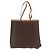 Céline Borsa tote in tela Macadam CELINE in pelle PVC marrone oro Auth 170367 D'oro - vista 2