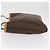 Céline Borsa tote in tela Macadam CELINE in pelle PVC marrone oro Auth 170367 D'oro - vista 4