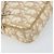 Christian Dior Trotter Canvas Romantic Pouch PVC Beige Silver Auth 168043 Silvery - view 14