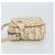 Christian Dior Trotter Canvas Romantic Pouch PVC Beige Silver Auth 168043 Silvery - view 4