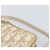 Christian Dior Trotter Canvas Romantic Pouch PVC Beige Silver Auth 168043 Silvery - view 8