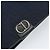 Borsa a Spalla in Tela Trotter Christian Dior Blu Navy Oro Auth ka2125 D'oro - vista 17