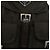 PRADA Backpack Nylon Khaki Silver Auth 166105 Silvery - view 9