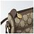 Borsa Sherry Line GG Supreme Web di GUCCI in PVC Beige e Oro 89 02 077 Auth 170107 D'oro - vista 10