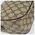 Borsa Sherry Line GG Supreme Web di GUCCI in PVC Beige e Oro 89 02 077 Auth 170107 D'oro - vista 16