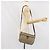 Borsa Sherry Line GG Supreme Web di GUCCI in PVC Beige e Oro 89 02 077 Auth 170107 D'oro - vista 24