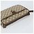 Borsa Sherry Line GG Supreme Web di GUCCI in PVC Beige e Oro 89 02 077 Auth 170107 D'oro - vista 6