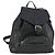 Zaino in pelle nera e oro Gianni Versace Auth bs32654 Nero D'oro