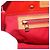 LOUIS VUITTON Monogram Vernis Reade PM Borsa a Mano Rossa M91088 LV Auth 169564 Rosso - vista 17