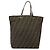 Borsa a mano in tela Zucca FENDI nera e marrone Auth ep13307 Nero - vista 13
