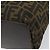 Borsa a mano in tela Zucca FENDI nera e marrone Auth ep13307 Nero - vista 15