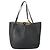 Borsa Tote in Pelle Nera e Oro Autentica BA9910 Jimmy Choo Nero D'oro - vista 2