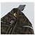 FENDI Borsa Vanity in Tela Zucca Nera Marrone Auth 168084 Nero - vista 18