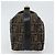 FENDI Borsa Vanity in Tela Zucca Nera Marrone Auth 168084 Nero - vista 3