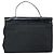 PRADA Borsa a Mano Pelle Lucida Nera Auth 170277 Nero - vista 2
