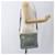 Borsa a Spalla PRADA Nylon Verde Oro Auth 170487 D'oro - vista 24