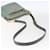 Borsa a Spalla PRADA Nylon Verde Oro Auth 170487 D'oro - vista 7