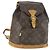 LOUIS VUITTON Zaino Monogram Montsouris MM M51136 LV Auth BA10222 Monogramma