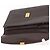 Borsa da lavoro in pelle marrone e oro Gianni Versace Auth bs33178 D'oro - vista 11