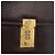 Borsa da lavoro in pelle marrone e oro Gianni Versace Auth bs33178 D'oro - vista 17
