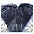 Borsa a Spalla in Tela Trotter Christian Dior Blu Navy Oro Auth 170261 D'oro - vista 18