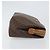 Céline Borsa Clutch in Tela Macadam CELINE PVC Marrone Oro Auth 170470 D'oro - vista 3