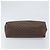 Céline Borsa Clutch in Tela Macadam CELINE PVC Marrone Oro Auth 170470 D'oro - vista 6
