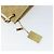 Borsa a Spalla GG Canvas Gucci Beige Oro 91762 Auth 167912 D'oro - vista 10