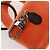 LOUIS VUITTON LV Lucky Rock Portachiavi in Pelliccia Arancione M03107 LV Auth 170579SAM - vista 10