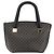 Céline Borsa a mano in tela Macadam CELINE in pelle PVC nera e oro Auth ep13232 Nero D'oro - vista 13