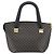 Céline Borsa a mano in tela Macadam CELINE in pelle PVC nera e oro Auth ep13232 Nero D'oro - vista 2