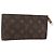 LOUIS VUITTON Pochette Bucket Monogram GM Accessorio LV Auth hk3389 Monogramma
