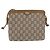 Borsa a Spalla GUCCI GG Plus Supreme PVC Beige Oro Auth ka2102 D'oro - vista 13