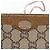 Borsa a Spalla GUCCI GG Plus Supreme PVC Beige Oro Auth ka2102 D'oro - vista 18