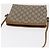 Borsa a Spalla GUCCI GG Plus Supreme PVC Beige Oro Auth ka2102 D'oro - vista 6