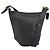 Coach Borsa a Spalla in Pelle Nera e Oro Auth am9384 Nero D'oro