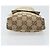 Borsa a Spalla GG Canvas Gucci Beige Argento 145865 Auth 171368 - vista 5