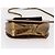 BALLY Borsa a Spalla in Pelle Oro Auth BA10280 - vista 5