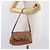 Chloé Borsa a Spalla Chloe in Pelle 2 in 1 Marrone Oro Auth BA10275 D'oro - vista 22